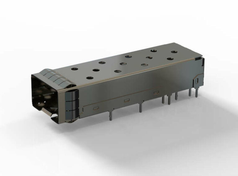 SFP 1X1 Cage with grounding pin