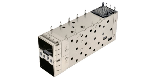 SFP+ cage 2x1