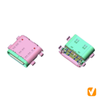 Vitalconn USB Type C female dual row SMT-73