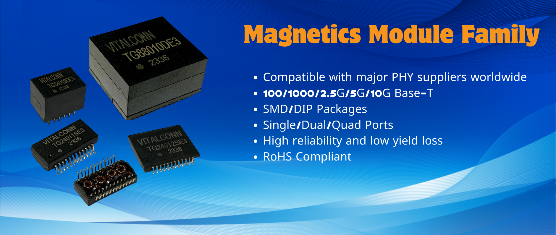 Vitalconn Magnetics Module family banner