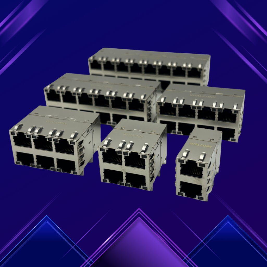 Vitalconn stacked ICM RJ45