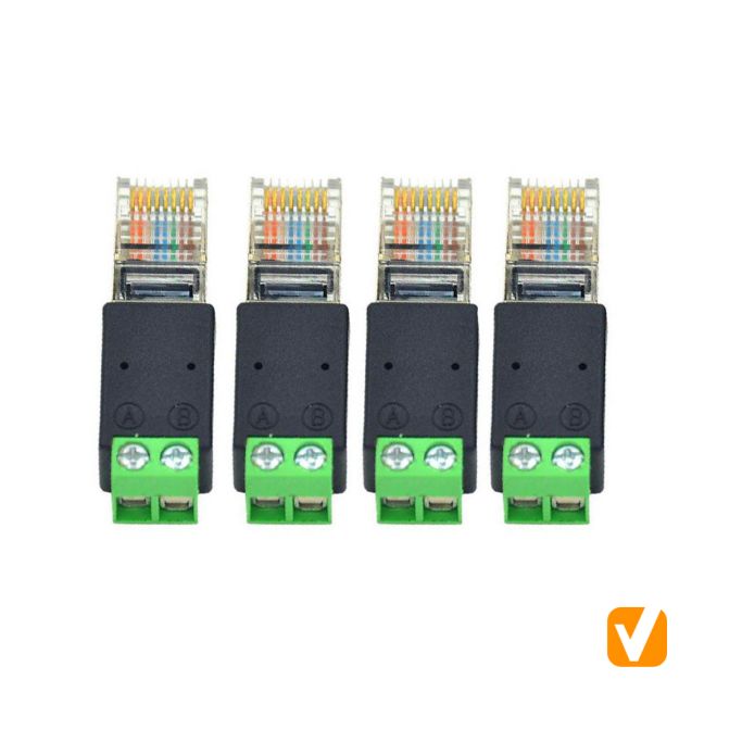 RJ45 to 485 terminal adapter